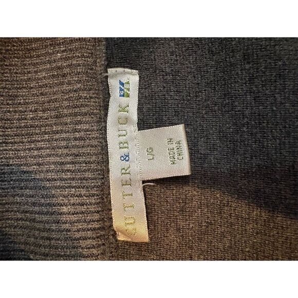 Cutter & Buck Men's L Gray Half Zip Pullover Sweater Casual - Picture 6 of 8